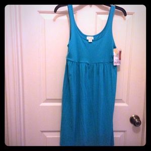 New Mossimo Supply Co. S aqua strapped sundress
